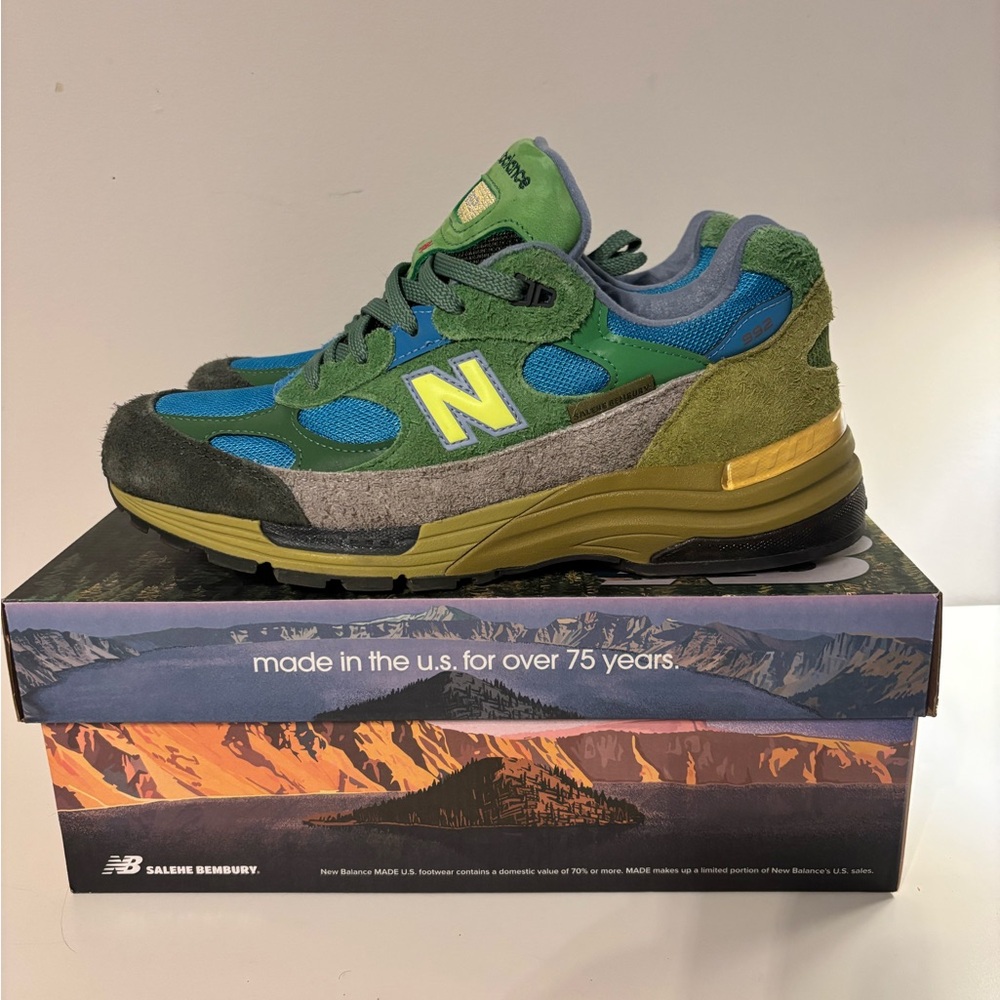 New Balance 992 “calm be the crater” Salehe Bembury collaboration